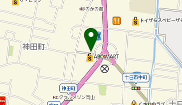 大黒屋 質岡山青江店の地図画像