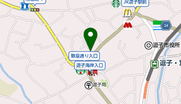 大黒屋 逗子店の地図画像