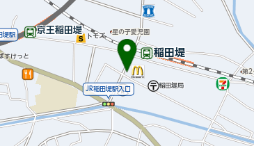 大黒屋 稲田堤駅前店の地図画像