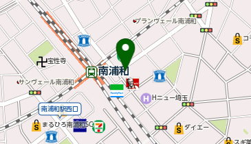 大黒屋 南浦和東口店の地図画像