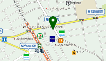 大黒屋 稲毛買取センターの地図画像