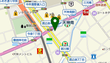 大黒屋 質天神店の地図画像