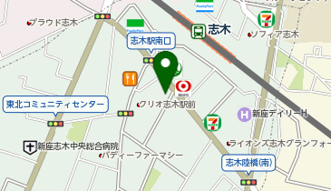 大黒屋 志木買取センターの地図画像