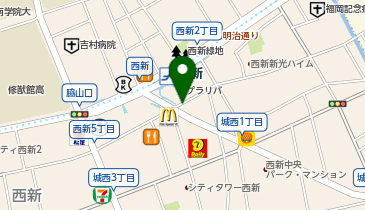 大黒屋 質西新駅前店の地図画像