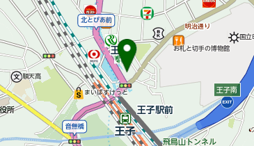 大黒屋 王子駅前店の地図画像