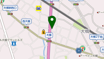 大黒屋 質大橋駅前店の地図画像