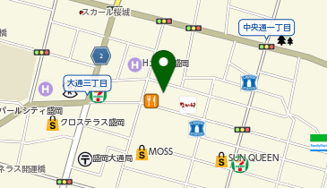 大黒屋 盛岡大通買取センターの地図画像