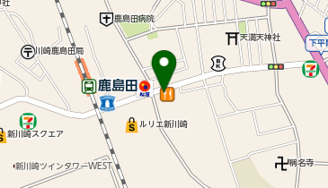 大黒屋 鹿島田店の地図画像