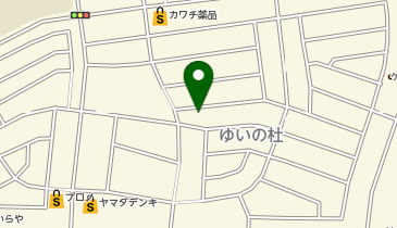 家族の家ひまわり宇都宮ゆいの杜の地図画像