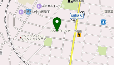 家族の家ひまわり小山の地図画像