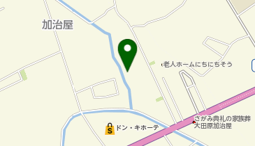 家族の家ひまわり大田原の地図画像