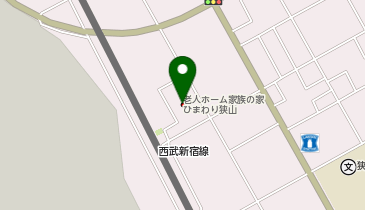 家族の家ひまわり狭山の地図画像