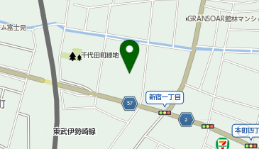 家族の家ひまわり館林の地図画像