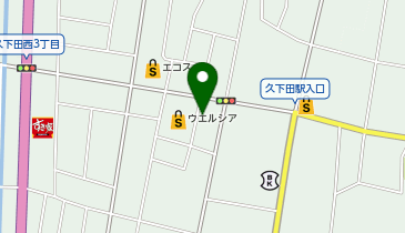 家族の家ひまわり真岡二宮の地図画像