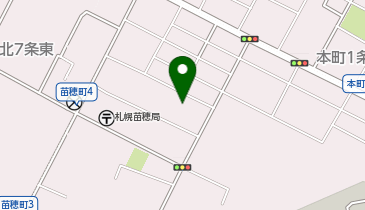 SBSフレックネット 苗穂給油所の地図画像