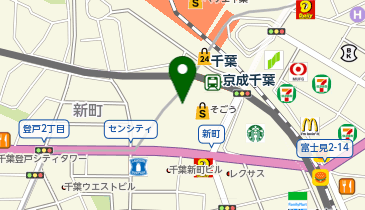 シャネル フレグランス&ビューティ そごう千葉店の地図画像