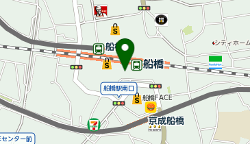 シャネル フレグランス&ビューティ 東武船橋店の地図画像