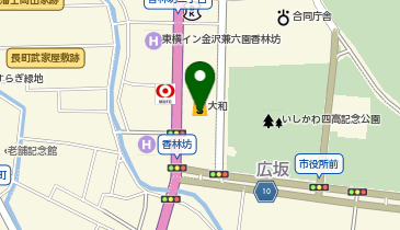 シャネル フレグランス&ビューティ 大和香林坊店の地図画像