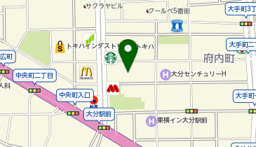 シャネル フレグランス&ビューティ トキハ店の地図画像