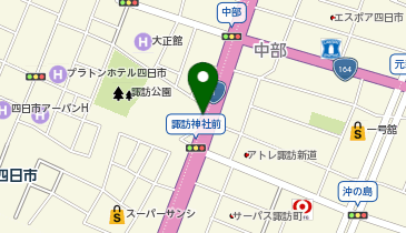シャネル フレグランス&ビューティ 近鉄四日市店の地図画像