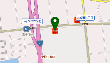 GODIVA cafe イオンレイクタウンmoriの地図画像