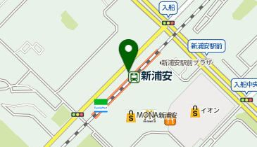 ゴディバ アトレ新浦安の地図画像