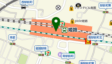 ゴディバ ピオレ姫路2の地図画像
