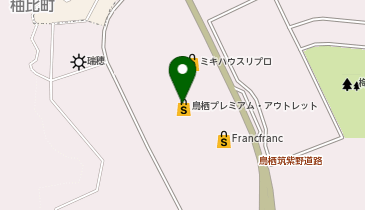ゴディバ 鳥栖プレミアム・アウトレットの地図画像
