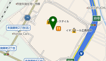 ゴディバ イオンモール広島府中の地図画像