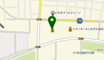 ゴディバ イオンモールいわき小名浜の地図画像