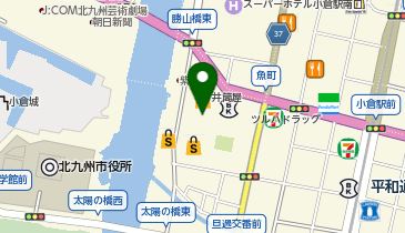 ゴディバ 井筒屋小倉の地図画像