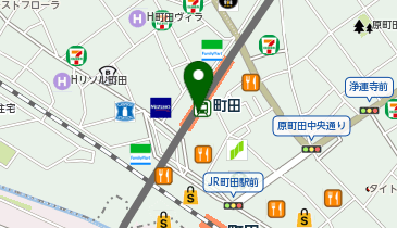 ゴディバ 小田急町田の地図画像
