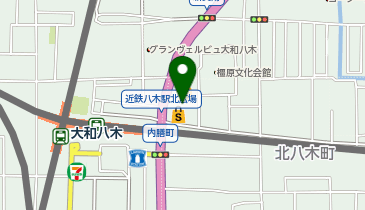 ゴディバ 近鉄橿原の地図画像