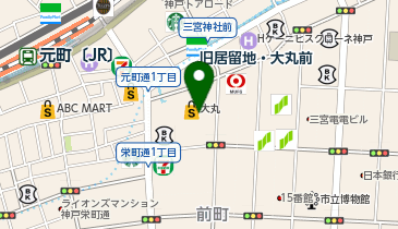 ゴディバ 大丸神戸の地図画像