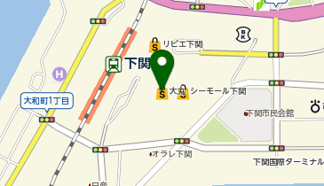 ゴディバ 大丸下関の地図画像