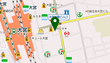 ゴディバ 高島屋大宮の地図画像