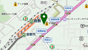 ゴディバ 天満屋倉敷の地図画像