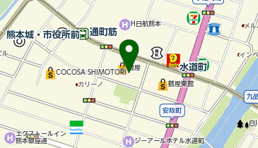 ゴディバ 鶴屋の地図画像