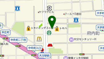ゴディバ トキハの地図画像