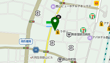 ゴディバ うすい郡山の地図画像