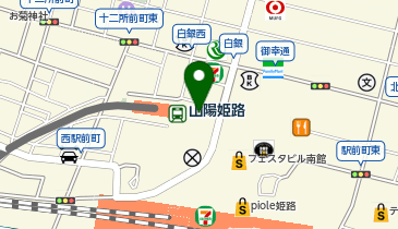ゴディバ 山陽百貨店の地図画像