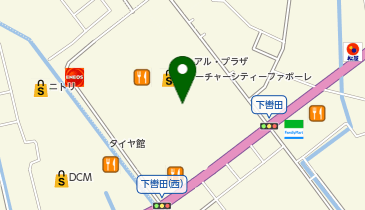 ゴディバ ファボーレ富山の地図画像