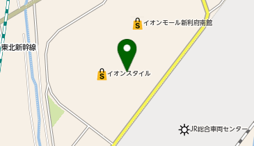 ゴディバ イオンモール新利府 南館の地図画像
