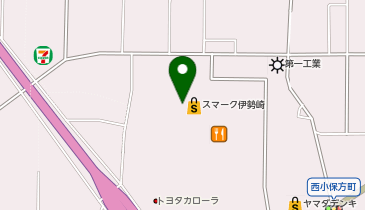 ゴディバ スマーク伊勢崎の地図画像