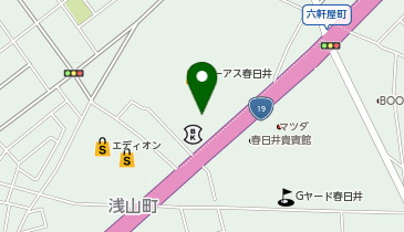 ゴディバ ヨロッカ春日井の地図画像
