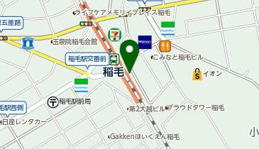 ゴディバ ペリエ稲毛の地図画像