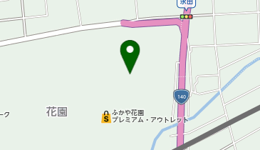 ゴディバ ふかや花園プレミアム・アウトレットの地図画像