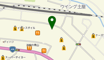 ゴディバ イオンモール成田の地図画像