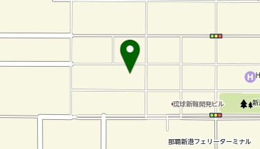 三井物産流通グループ 沖縄DCの地図画像