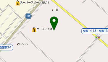 三井物産流通グループ 札幌DCの地図画像